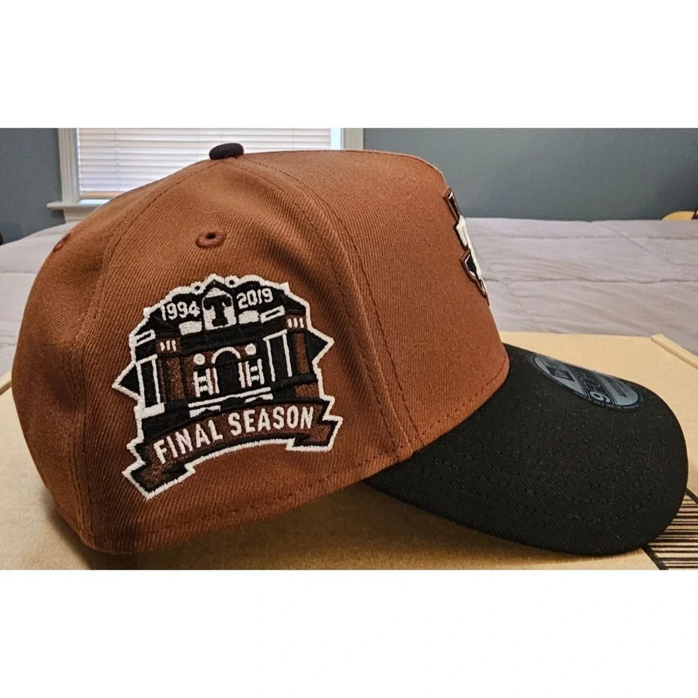 New Era® MLB Texas Rangers 9FORTY™ A-Frame Hat Final Season Side‎ Patch
